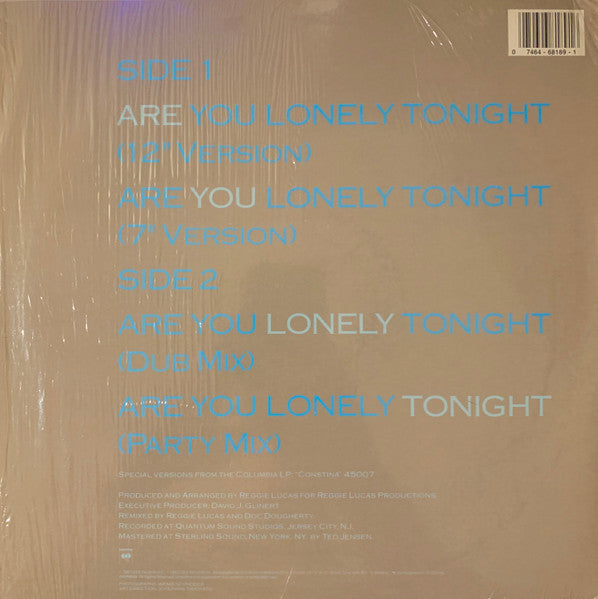 Are You Lonely Tonight - secondary
