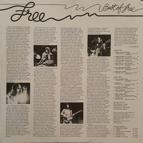 Free - Best Of Free