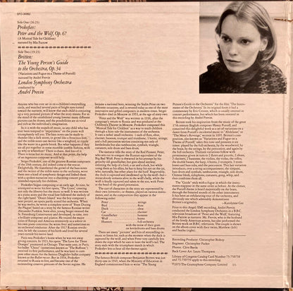 Peter And The Wolf / The Young Person's Guide To The Orchestra - secondary