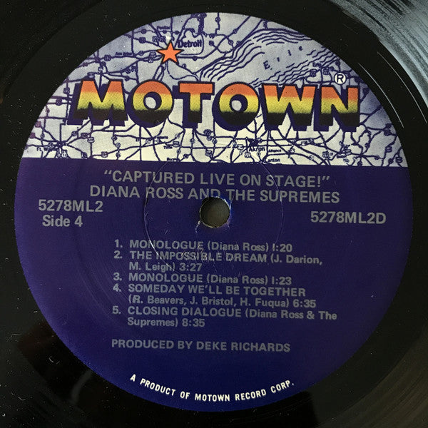 The Supremes - Captured Live On Stage !