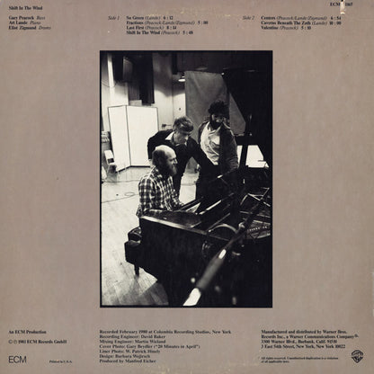 Gary Peacock, Art Lande, Eliot Zigmund - Shift In The Wind