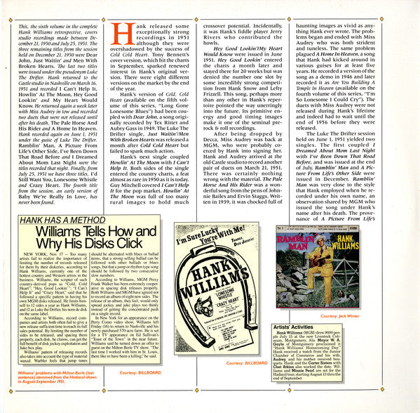 Hey, Good Lookin' : December 1950 - July 1951 - secondary