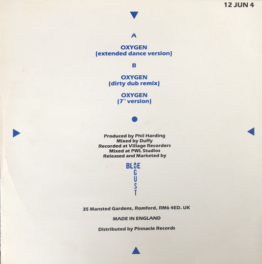 Oxygen - secondary