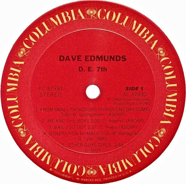 D. E. 7th - secondary