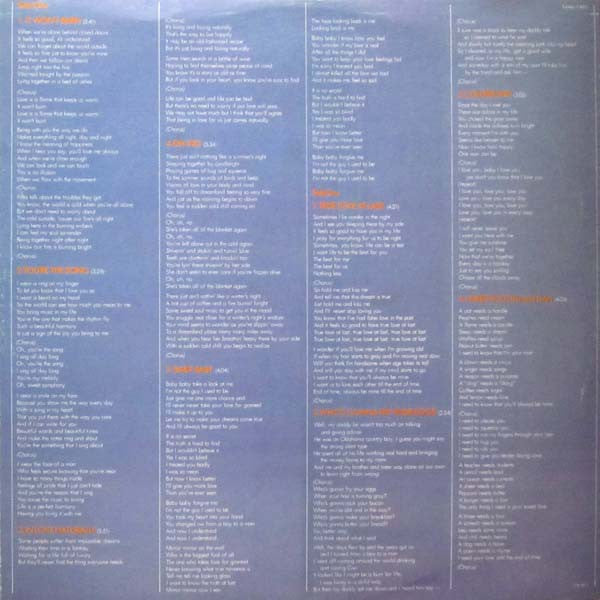 Love Is A Fire - secondary