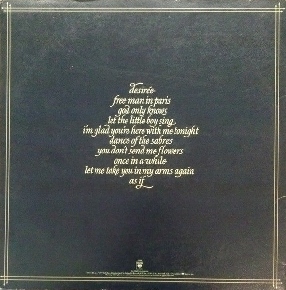 I'm Glad You're Here With Me Tonight - secondary
