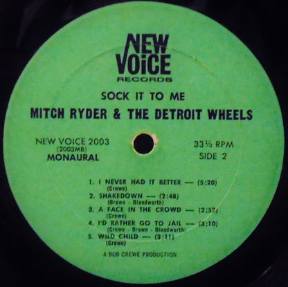 Mitch Ryder & The Detroit Wheels - Sock It To Me!
