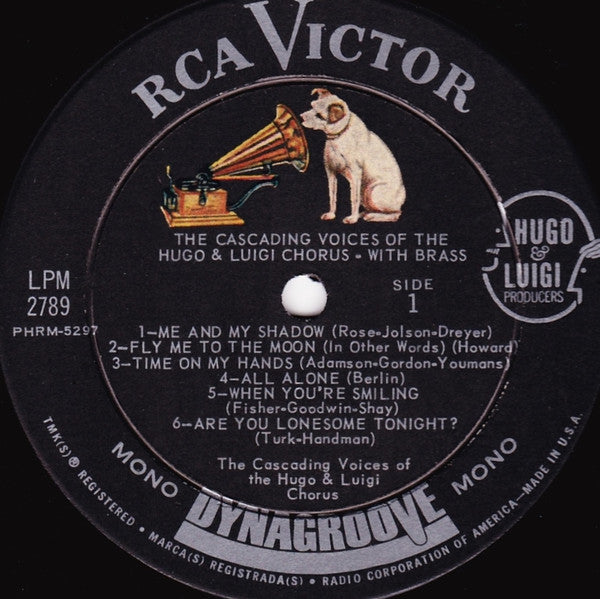 Hugo & Luigi Chorus - The Cascading Voices Of The Hugo & Luigi Chorus-With Brass