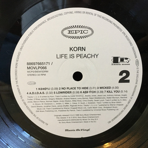 Life Is Peachy - secondary