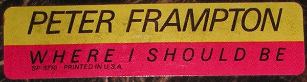 Where I Should Be - secondary