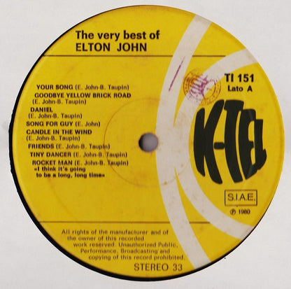 The Very Best Of Elton John - secondary