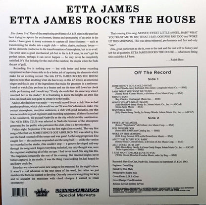 Etta James Rocks The House - secondary