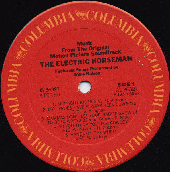 The Electric Horseman (Music From The Original Motion Picture Soundtrack) - secondary