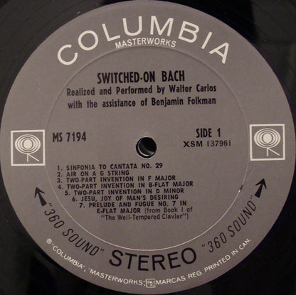 Walter Carlos - Switched-On Bach
