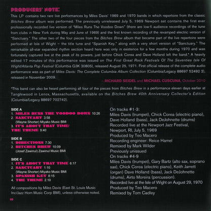 Bitches Brew Live - secondary