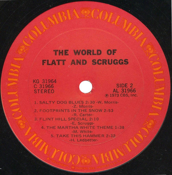 Flatt & Scruggs - The World Of Flatt And Scruggs