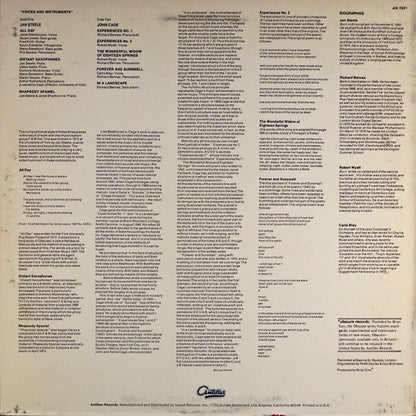 Voices And Instruments - secondary