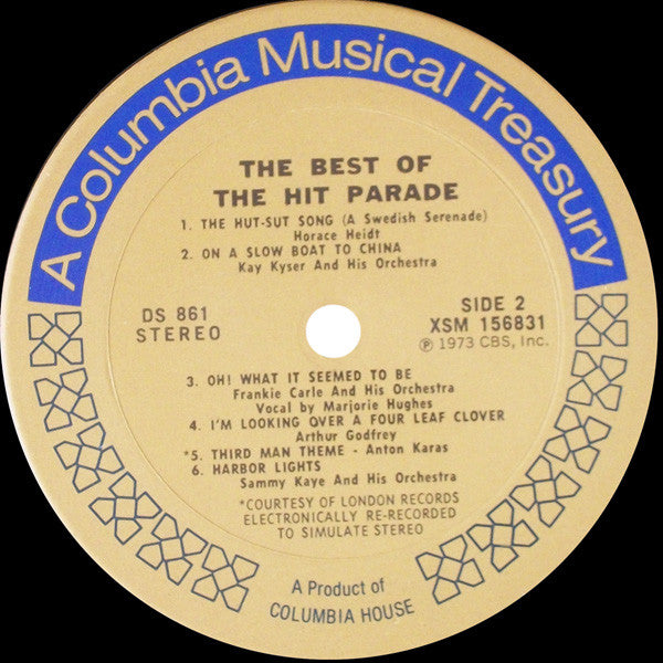 The Best Of The Hit Parade - secondary