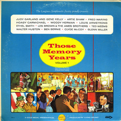 Those Memory Years Volume 1 - primary