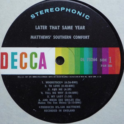 Later That Same Year - secondary