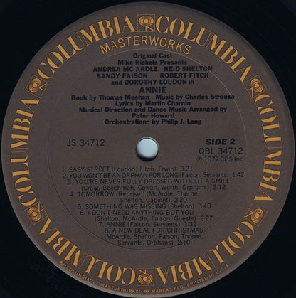 "Annie" Original Cast - Annie (A New Musical)