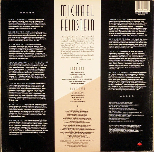 Michael Feinstein - Isn't It Romantic