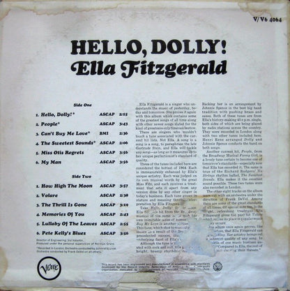 Hello, Dolly! - secondary