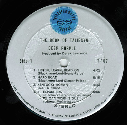The Book Of Taliesyn - secondary