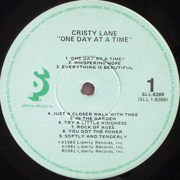 Cristy Lane - One Day At A Time