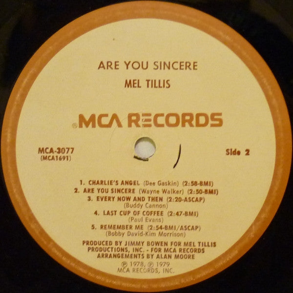 Are You Sincere - secondary