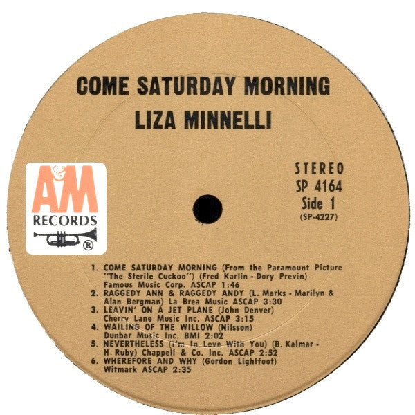 Come Saturday Morning - secondary
