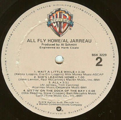 All Fly Home - secondary