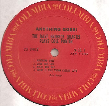 Anything Goes! The Dave Brubeck Quartet Plays Cole Porter - secondary
