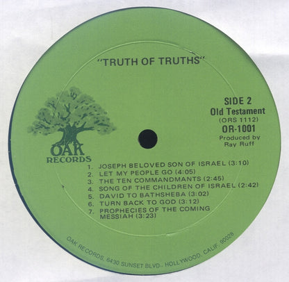 Truth Of Truths - secondary