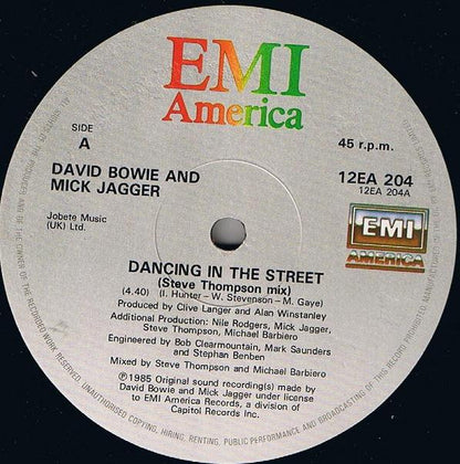 David Bowie, Mick Jagger - Dancing In The Street