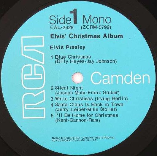 Elvis' Christmas Album - secondary