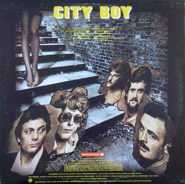 City Boy - Young Men Gone West