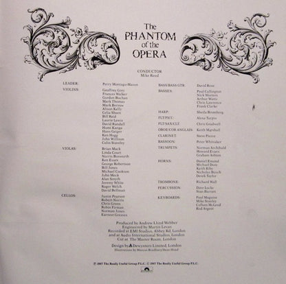 The Phantom Of The Opera - secondary