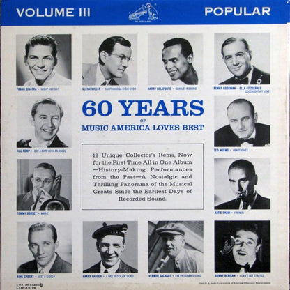 Various - 60 Years Of Music America Loves Best - Volume III - Popular