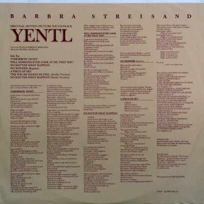 Yentl (Original Motion Picture Soundtrack) - secondary