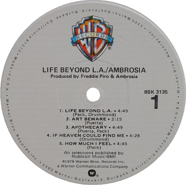 Life Beyond L.A. - secondary