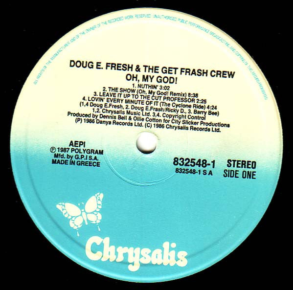 Doug E. Fresh And The Get Fresh Crew - Oh, My God!