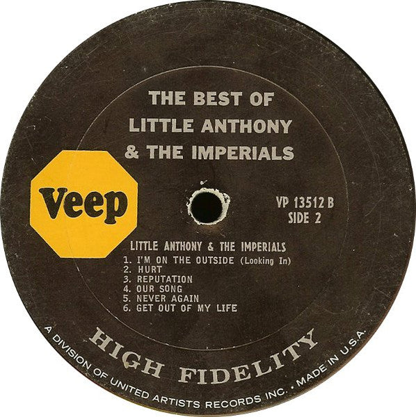 Little Anthony & The Imperials - The Best Of Little Anthony & The Imperials