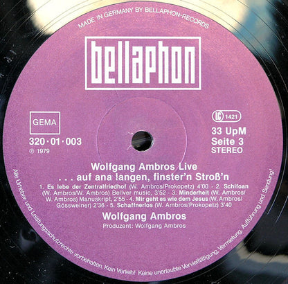 Live (...Auf Ana Langen, Finster'n Stroß'n) - secondary
