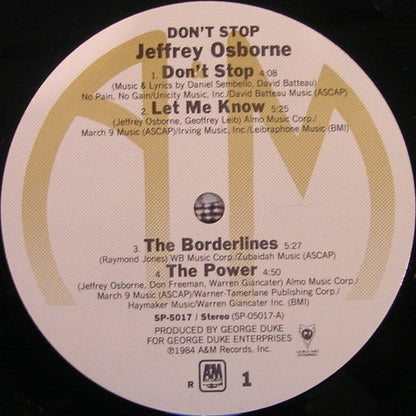 Don't Stop - secondary