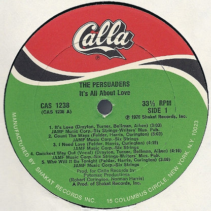 It's All About Love - secondary