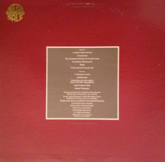 Procol Harum - A Whiter Shade Of Pale