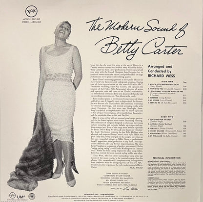 The Modern Sound Of Betty Carter - secondary