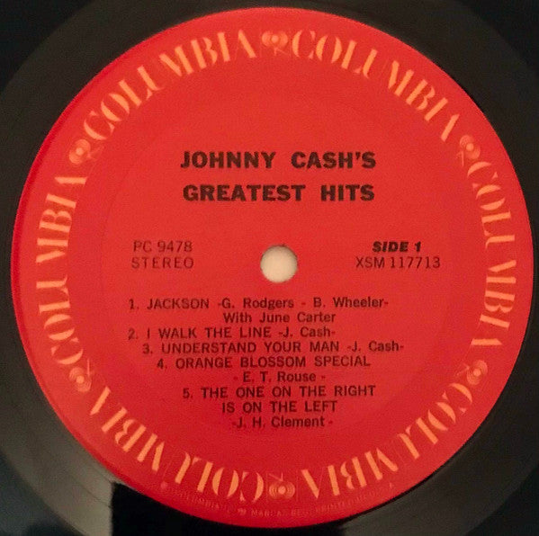 Johnny Cash's Greatest Hits (Volume 1) - secondary