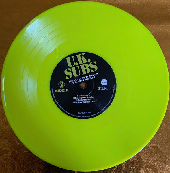 1977 - 2017 40 Years Of U.K. Subs Singles - secondary
